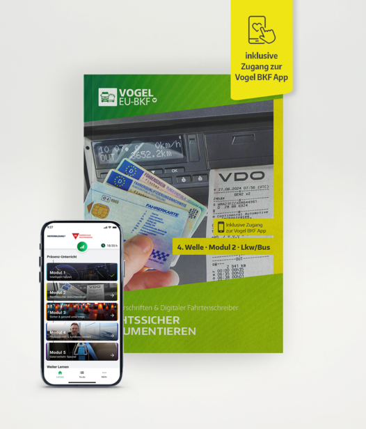 Teilnehmerheft Modul 2 mit Vogel BKF App