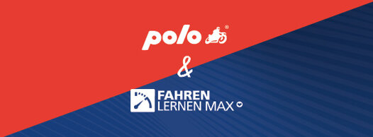 POLO und Fahren Lernen Max Gewinnspiel Banner mit Logos