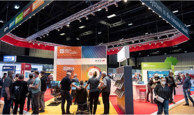 Messestand Verlag Heinrich Vogel Estrel Berlin 2021