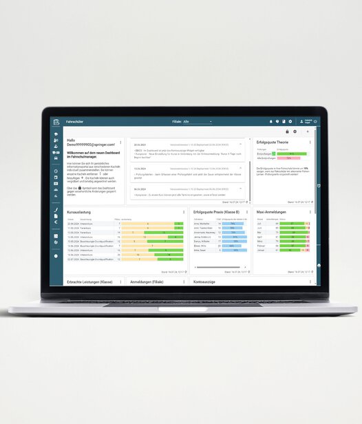 Fahrschul Manager Cloud für Ihre Organisation