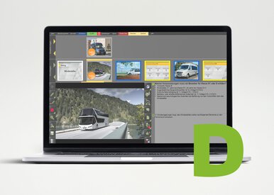 PC Professional Klasse D in Laptop Screen