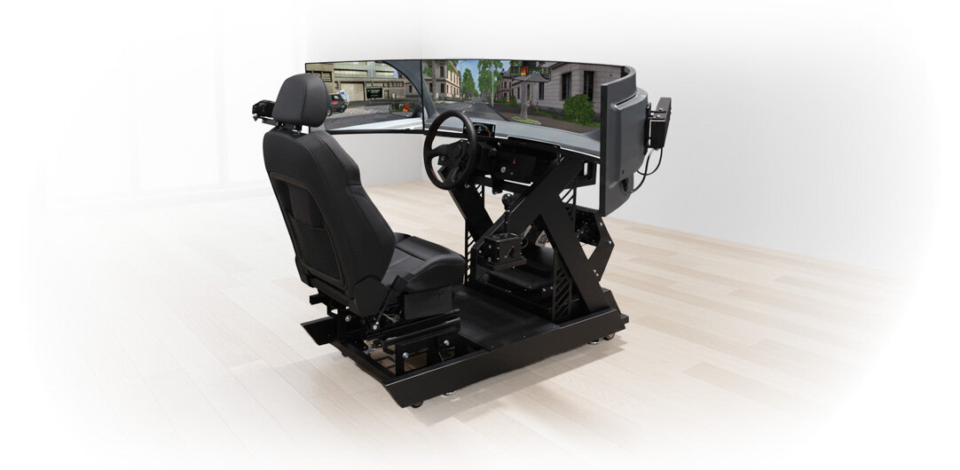 Vogel Simulator Neo in einem modernen hellen Raum