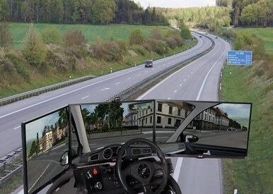 Simulator Modul Autobahn