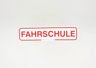37860_Magnetschild Fahrschule 50x11 cm