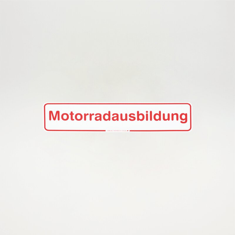 37862_Magnetschild Motorradausbildung