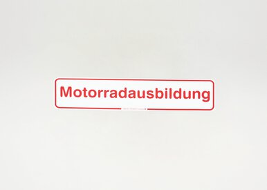 37845_Magnetschild Motorradausbildung