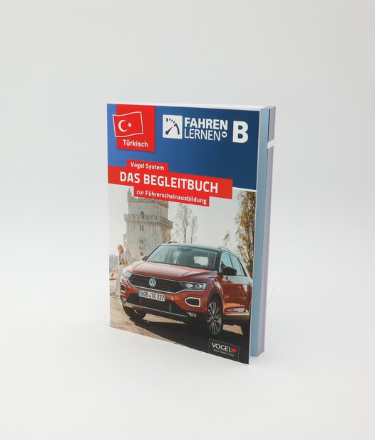 Führerschein Begleitbuch zum Unterricht und zur Fahren Lernen App auf Türkisch