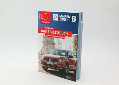 Führerschein Begleitbuch zum Unterricht und zur Fahren Lernen App auf Türkisch