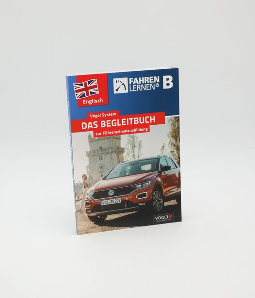 Führerschein Begleitbuch zum Unterricht und zur Fahren Lernen App auf Englisch