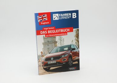 Führerschein Begleitbuch zum Unterricht und zur Fahren Lernen App auf Englisch