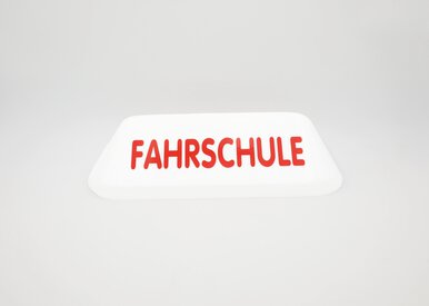 37451_Dachschild Oberteil Fahrschule