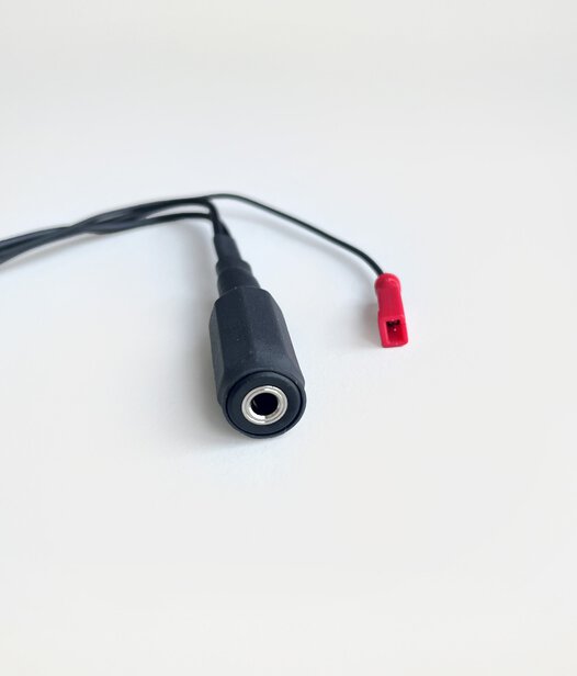 3,5 mm Adapter für Sena Spider Schwarzer 3,5 mm Ohrhörer-Adapter zum Anschluss von Ohrhörern an Motorrad- und Funkkommunikationssysteme.