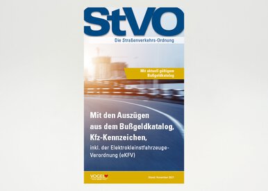 StVO Broschüre mit Bußgeldkatalog