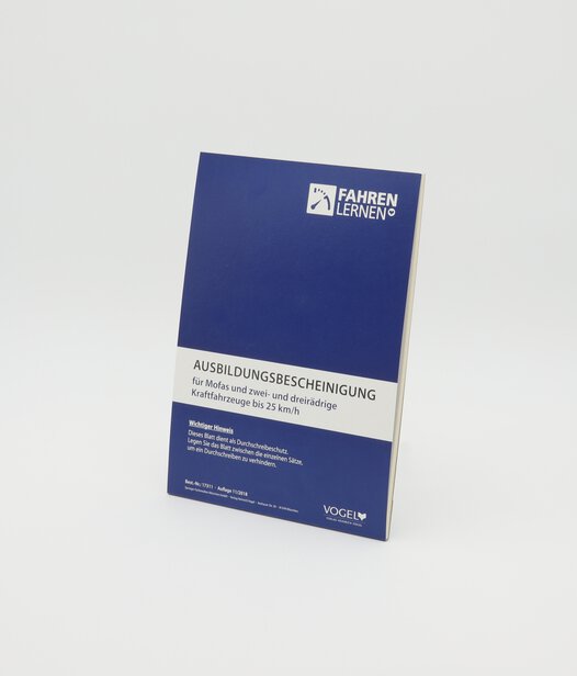 Ausbildungsbescheinigung Mofa_17311
